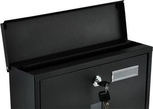 Malatec Skrzynka na listy - czarna uniwersalny 13