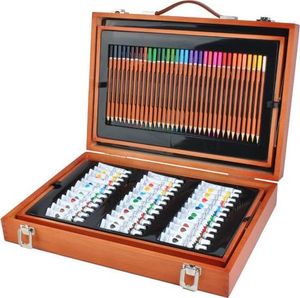 Iso Trade Zestaw do malowania 174 szt. w walizce 11