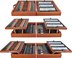 Iso Trade Zestaw do malowania 174 szt. w walizce 5