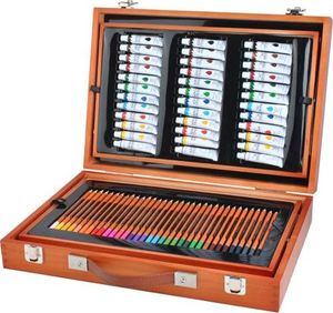 Iso Trade Zestaw do malowania 174 szt. w walizce 10