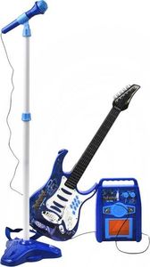 Iso Trade Gitara elektryczna + mikrofon + wzmacniacz nieb uniwersalny 1