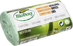 Biobag Worki na odpady organiczne 100% biodegradowalne i kompostowalne 6l 30szt. 1