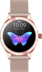Smartwatch Gino Rossi BF2-4D2-1 Różowe złoto  (14318) 2
