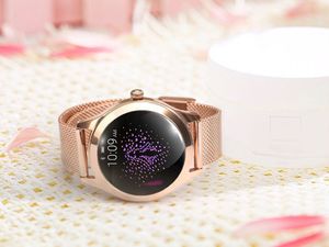 Smartwatch Gino Rossi BF2-4D2-1 Różowe złoto  (14318) 6