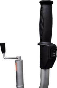 vidaXL Aluminiowe koło podporowe/manewrowe do przyczepy 12 V 350 W 3