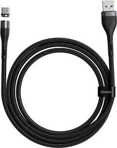 Kabel USB Baseus USB-A - USB-C 1 m Czarny (CATXC-NG1) 1