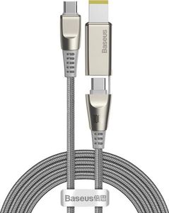 Kabel USB Baseus USB-C - USB-C 2 m Szary (CA1T2-B0G) 1