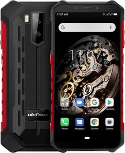 Smartfon UleFone Armor X5 Pro 4/64GB Dual SIM Czarno-czerwony  (UF-AX5P/RD) 1