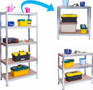 Humberg Regał metalowy magazynowy 180x90x40cm HR-812 4