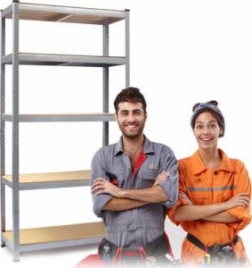 Humberg Regał metalowy magazynowy 180x90x40cm HR-812 8