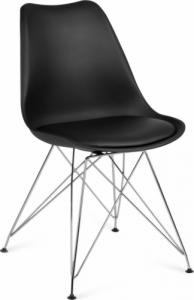 Sofotel Nowoczesne krzesło skandynawskie Sofotel Kapra - czarne 1