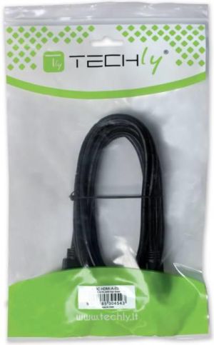 Kabel Techly DisplayPort - DisplayPort 1m czarny (304284) 3