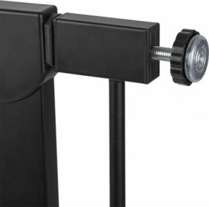 Ricokids Barierka bramka zabezpieczająca: metal + drewno, czarna 5