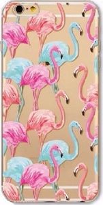 Pan i Pani Gadżet Etui iPhone Flamingi kolorowe duże 1
