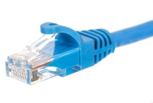 NetRack Patch cord cat.5e RJ45 1mb niebieski (BZPAT1UB) 1