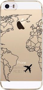Pan i Pani Gadżet Etui iPhone mapa świata z samolotem 1