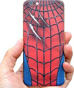 Pan i Pani Gadżet Etui iPhone Naklejka Czerwona Spiderman 1