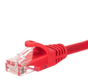NetRack patch cord cat.5e RJ45 2mb zalewany czerwony (BZPAT2UR) 1
