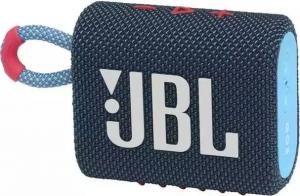 Głośnik JBL GO 3 niebiesko-różowy (JBLGO3BLUP) 1