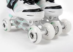 Rolki SportVida SV-LG0045 z wymienną płozą regulowane białe r. 39-42 11