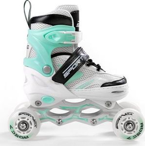 Rolki SportVida SV-LG0045 z wymienną płozą regulowane białe r. 39-42 13