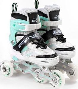 Rolki SportVida SV-LG0045 z wymienną płozą regulowane białe r. 39-42 7