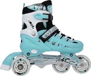 Rolki Nils Extreme NH10905 z wymienną płozą regulowane miętowe r. 39-42 4