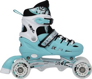 Rolki Nils Extreme NH10905 z wymienną płozą regulowane miętowe r. 39-42 5