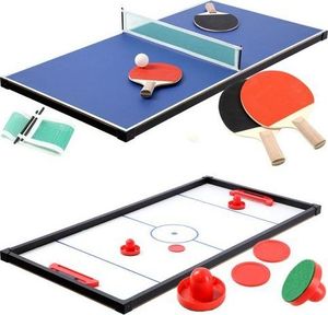 Nils Extreme Stół do gry 4w1 bilard/piłkarzyki/cymbergaj/tenis SDM uniwersalny 2