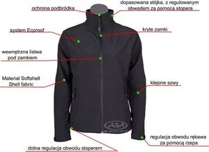 Hi-Tec Kurtka softshell Lady MAO Hi-Tec L 8