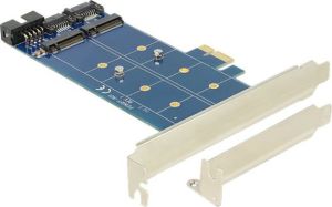 Kontroler Delock PCIe x1 - 2x M.2 SATA (89374) 1