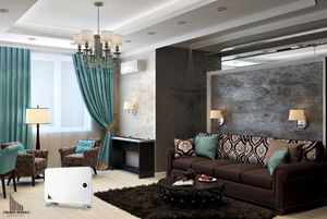 Grzejnik Gruber Heizung PANEL GRZEWCZY GRZEJNIK PROMIENNIK 1Kw WiFi BIAŁY 6