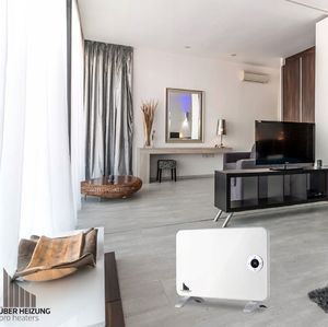 Grzejnik Gruber Heizung PANEL GRZEWCZY GRZEJNIK PROMIENNIK 1Kw WiFi BIAŁY 9