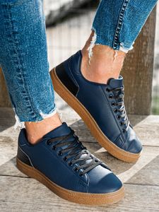 Ombre Buty męskie granatowe r. 41 (T359) 1