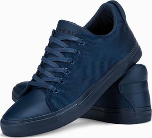 Ombre Buty męskie trampki T351 - granatowe 40 2