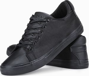 Ombre Buty męskie trampki T351 - czarne 42 3