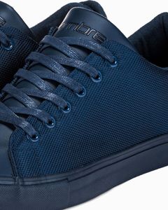 Ombre Buty męskie trampki T351 - granatowe 42 5