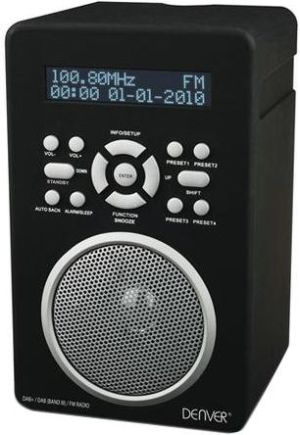 Radio Denver DAB+/FM DAB-43PLUS czarne 1