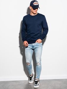 Ombre Bluza męska bez kaptura B978 granatowa L 3