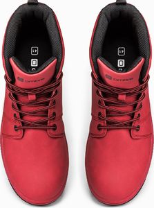 Ombre Buty męskie sneakersy T311 - czerwone 42 5