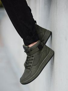 Ombre Buty męskie sneakersy T317 - zielone 40 1