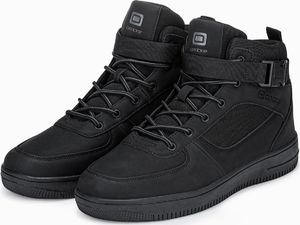 Ombre Buty męskie sneakersy T317 - czarne 43 3