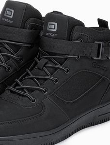 Ombre Buty męskie sneakersy T317 - czarne 43 5