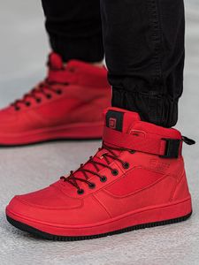 Ombre Buty męskie sneakersy T317 - czerwone 41 1