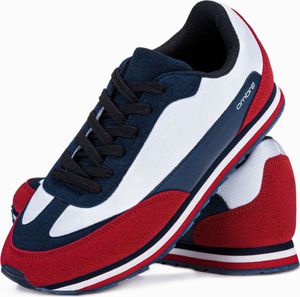 Ombre Buty męskie sneakersy T349 - granatowe 40 2