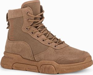 Ombre Buty męskie sneakersy T348 - camel 44 2