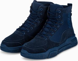 Ombre Buty męskie sneakersy T348 - granatowe 44 2