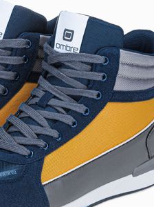 Ombre Buty męskie granatowy r. 44 (T358) 4