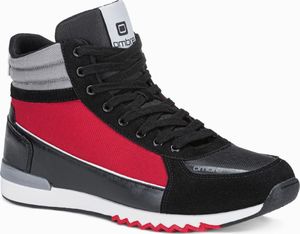 Ombre Buty męskie czarne r. 45 (T358) 1