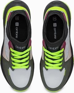 Ombre Buty męskie oliwkowe r. 43 (T363) 4